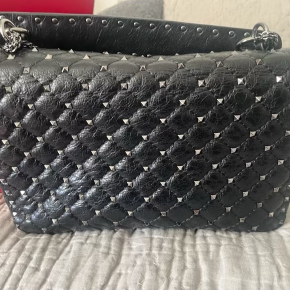 Authentic Valentino Rockstud medium spike shoulder bag - Picture 4 of 7